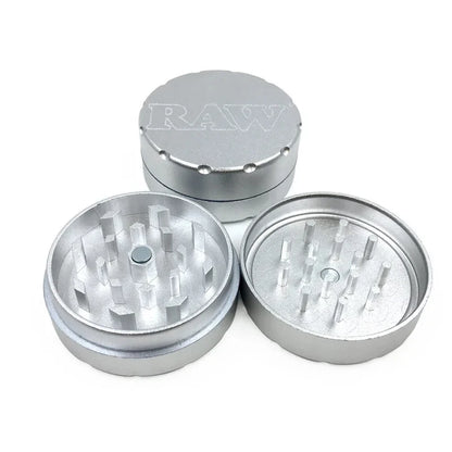 18x12.5cm Metal Tobacco Rolling Tray 52MM Herb Tobacco Grinder 2 layer Aluminium Alloy Pepper Pot Spice Mill Smoking Accessories